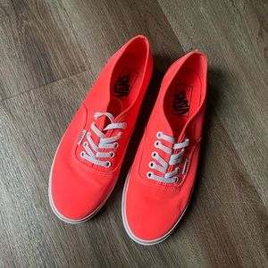 Vans Shoes Lo Pro Neon Coral
